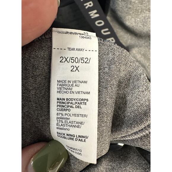 Under Armour Women Infinity High Heather Sports Bras 2XL Athleisure - Picture 7 of 8